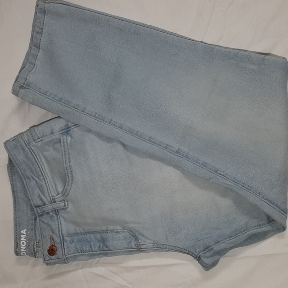 Petite Sonoma Blue Straight Leg Jeans - Picture 1 of 9